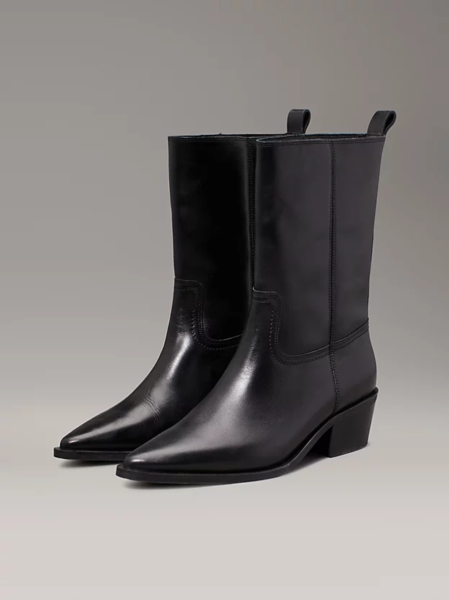 Bottes cow-boy en cuir Calvin Klein® | YW0YW016790GJ