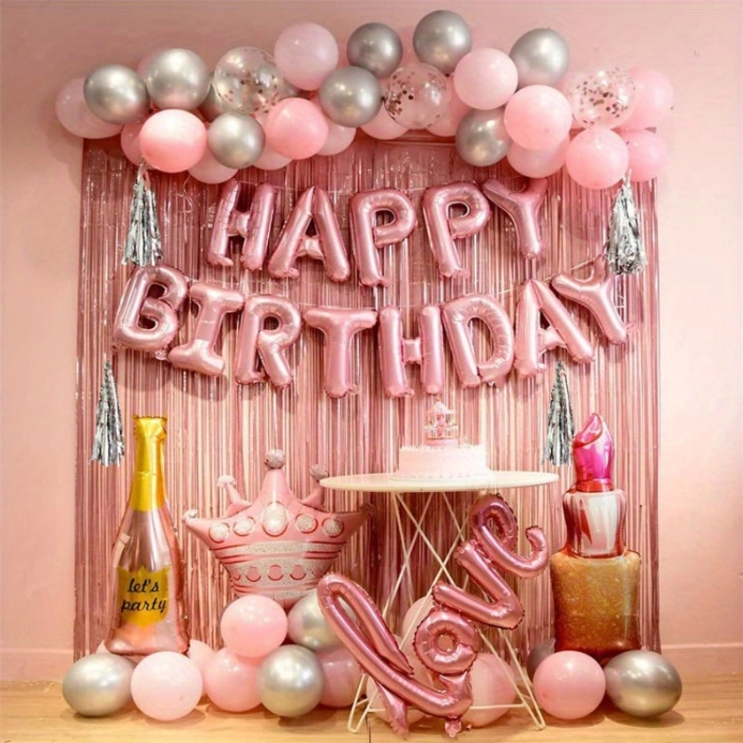 Birthday Party Decorations Photo Prop Decor Celebration - Temu