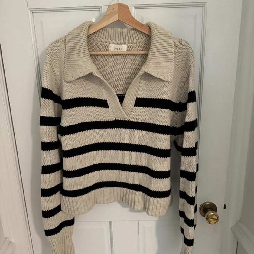DISSH Colbie Knit Striped Sweater (S)