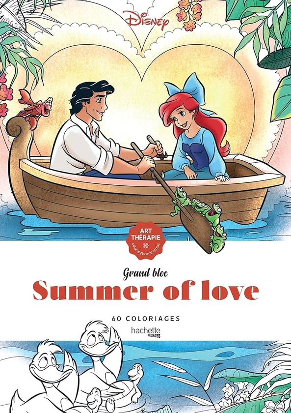 Grand Bloc Disney - Summer of Love : Perez, Christophe Alexis: Amazon.fr: Livres