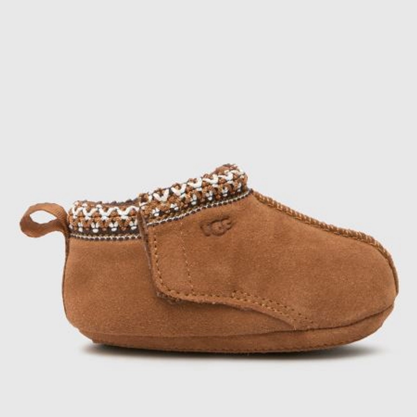 Kids Baby Chestnut UGG Tasman Crib Slippers | schuh