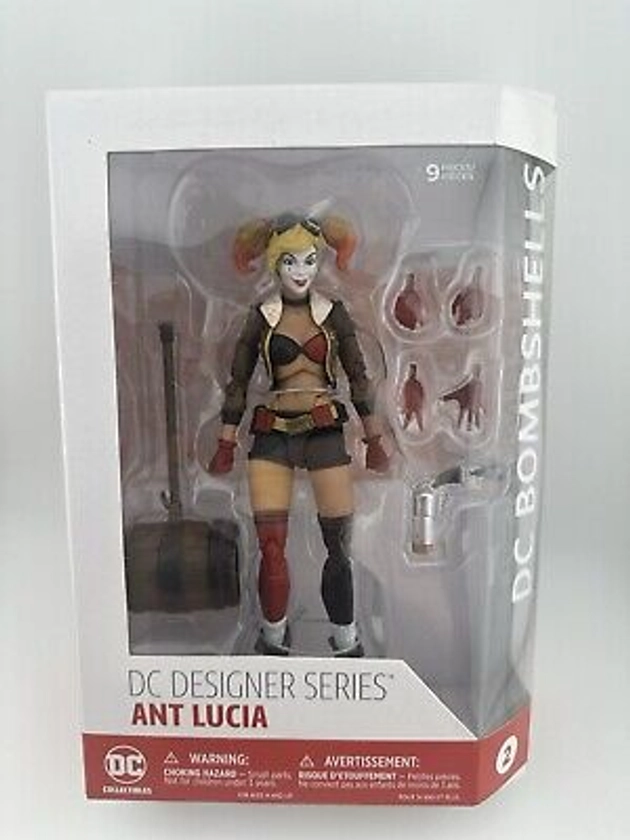 DC Designer Series Ant Lucia Bombshells HARLEY QUINN Action Figure MATTEL NEW