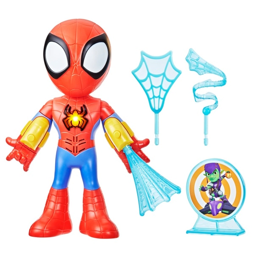 Marvel Spidey and His Amazing Friends Electronic Suit Up Spidey Action Figure | Smyths Toys UK