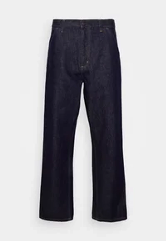 Carhartt WIP SINGLE KNEE PANT - Jean boyfriend - blue rinsed/denim bleu foncé - ZALANDO.BE