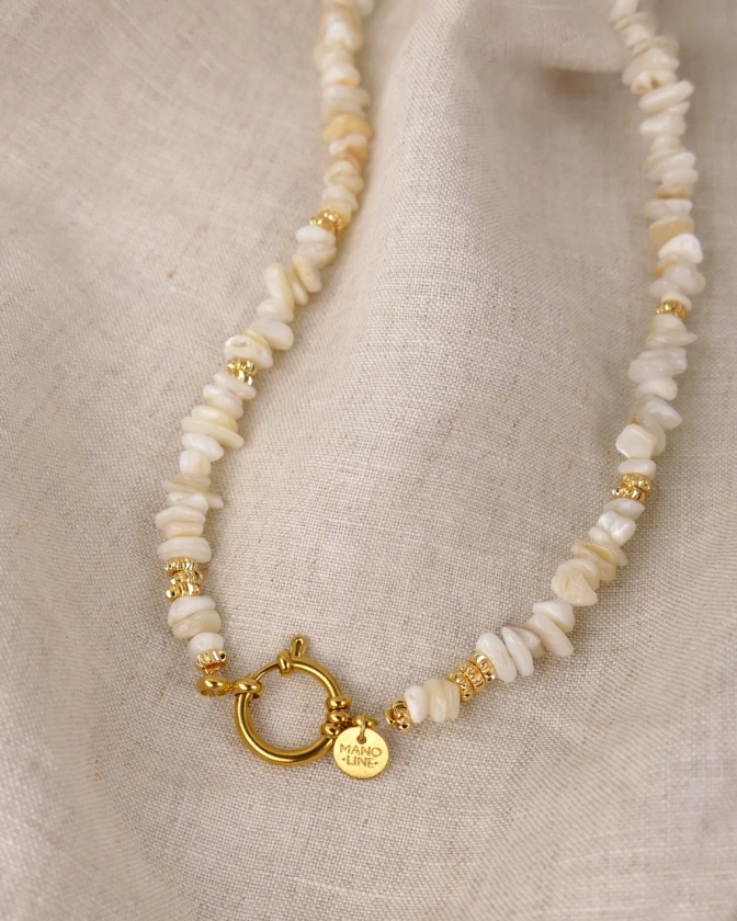 Collier TIAMO - Beige