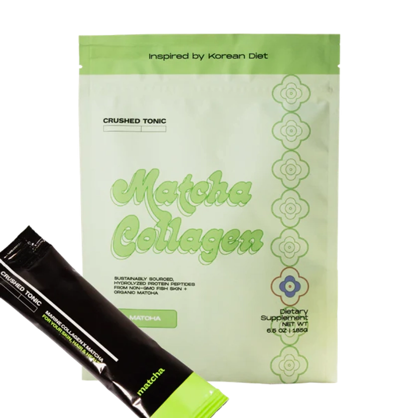 Matcha Marine Collagen Pouch