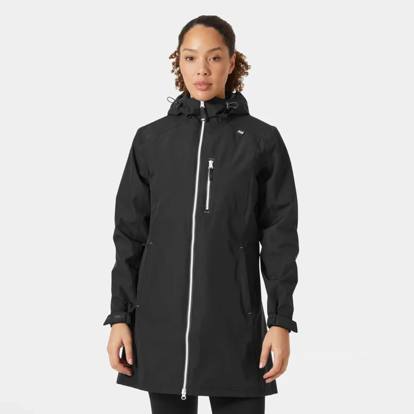 Women's Long Belfast 3/4 Length Rain Jacket | Helly Hansen US