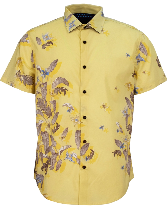 George Summertime Shirt - Sunshine by Lords of Harlech