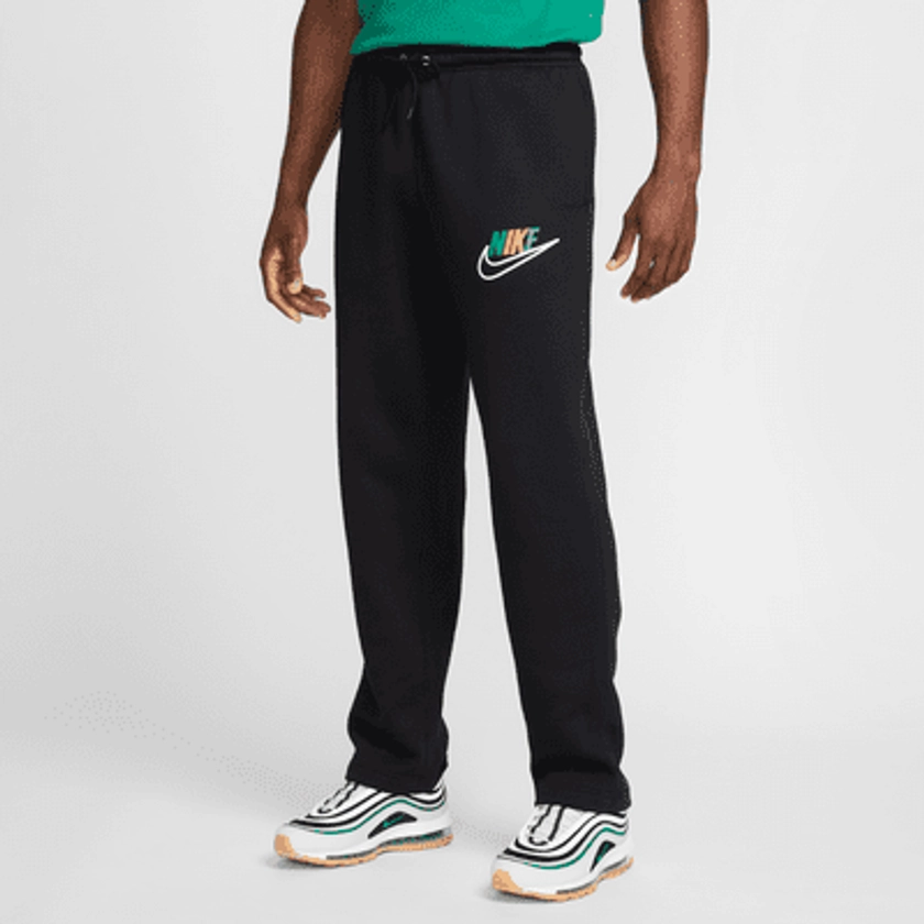 Nike Club Fleece Men’s Open-Hem Fleece Pants