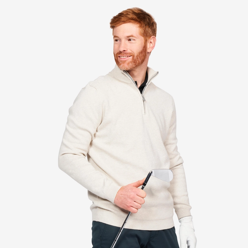 Pull golf 1/2 zip Homme - MW500 marine