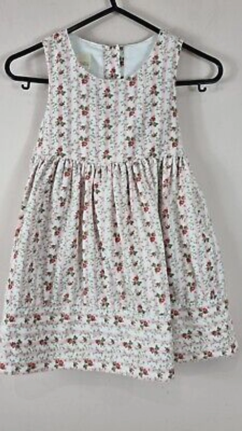Vintage Mother And Child Laura Ashley Girls Needlecord Dress 2 Years Floral | eBay