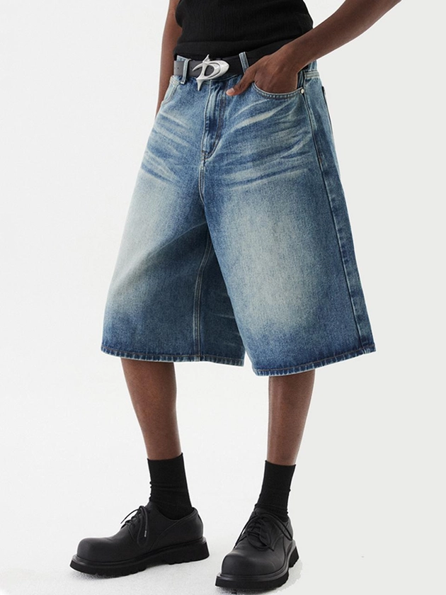 Signature Bermuda Denim Pant - Blue