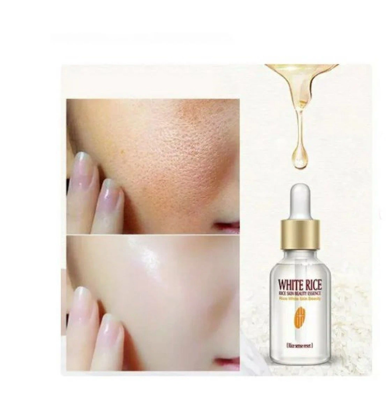 White Rice Whitening Serum Face Moisturizing Cream Anti Wrinkle Anti Aging Face Fine Lines Removal Skin Care