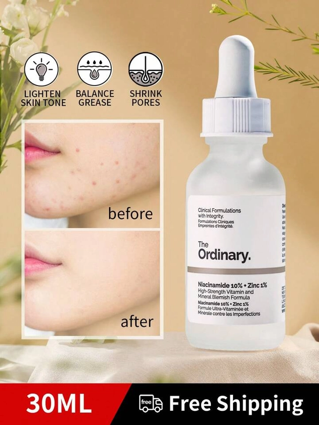 The Ordinary Tratamiento facial de 30ml con Niacinamida al 10% + Zinc al 1%