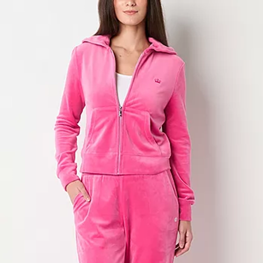 Juicy By Juicy Couture Midweight Womens Juniors Track Jacket - JCPenney