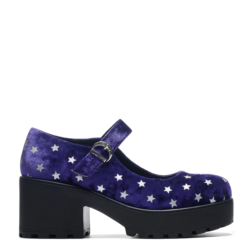 Tira Spellbound Purple Mary Janes 'Celestial Dusk Edition' | KOI