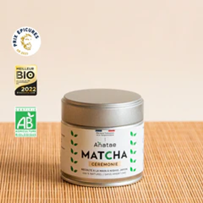 THÉ MATCHA CÉRÉMONIE BIO