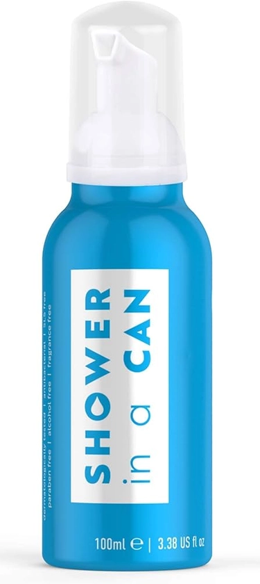 SHOWER IN A CAN 100ml | Hand Wash | Dry Shower | Festivals | Camping | Sports | Commuting | Back to School : Amazon.co.uk: Beauty