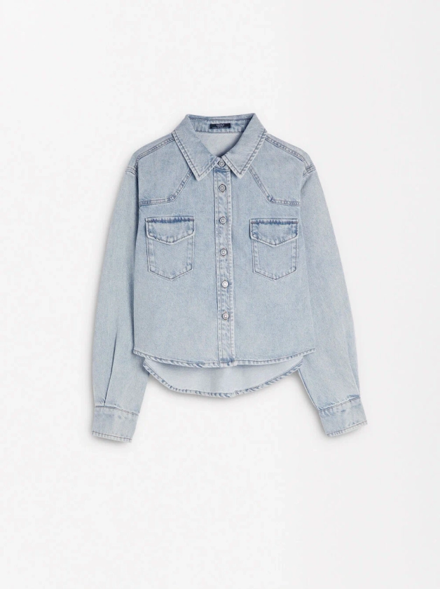 Chaqueta Denim Azul | Parfois