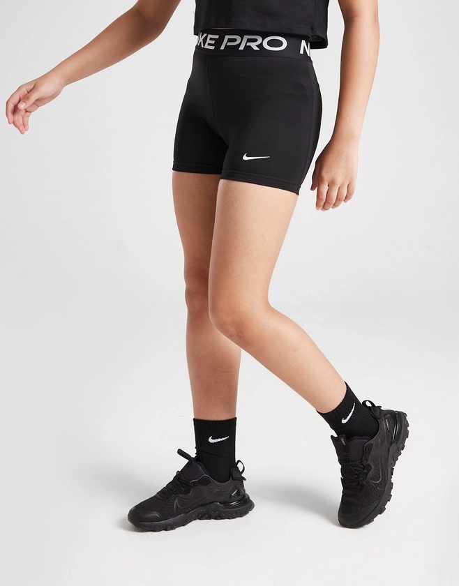 Black Nike Girls' Pro 3