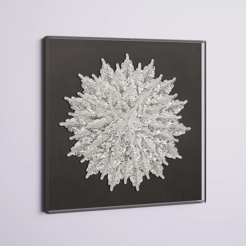 Glam Plants & Flowers Wall Decor on Acrylic And Wood