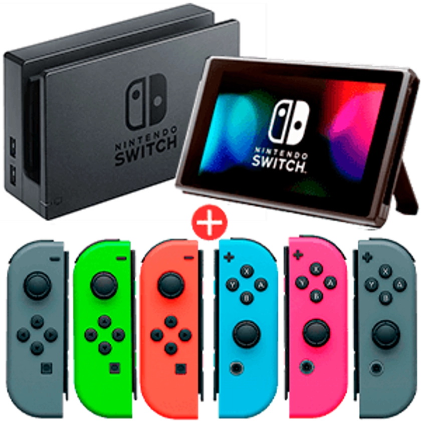 Nintendo Switch 2019 + 2 Joy Con a elegir