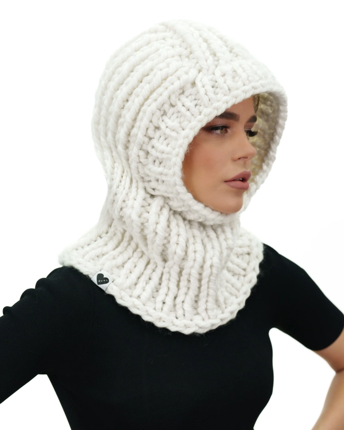 Ribbed Balaclava Hood