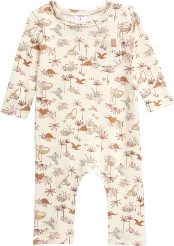 Nordstrom Print Cotton Pocket Romper | Nordstrom