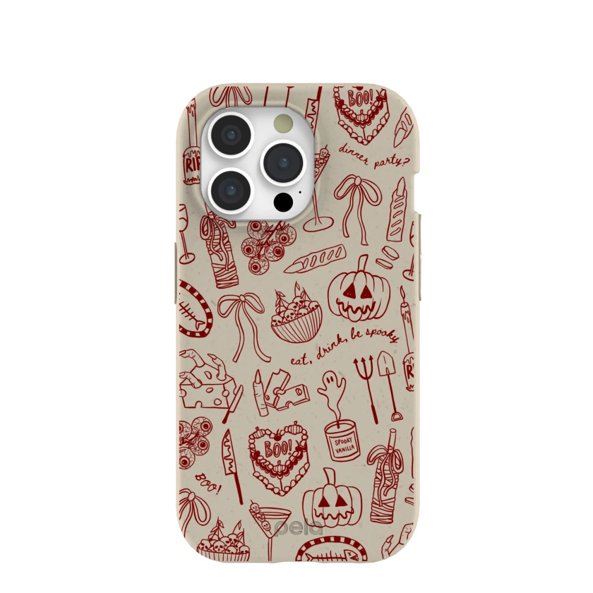 London Fog Spooky Dinner Party iPhone 15 Pro Case