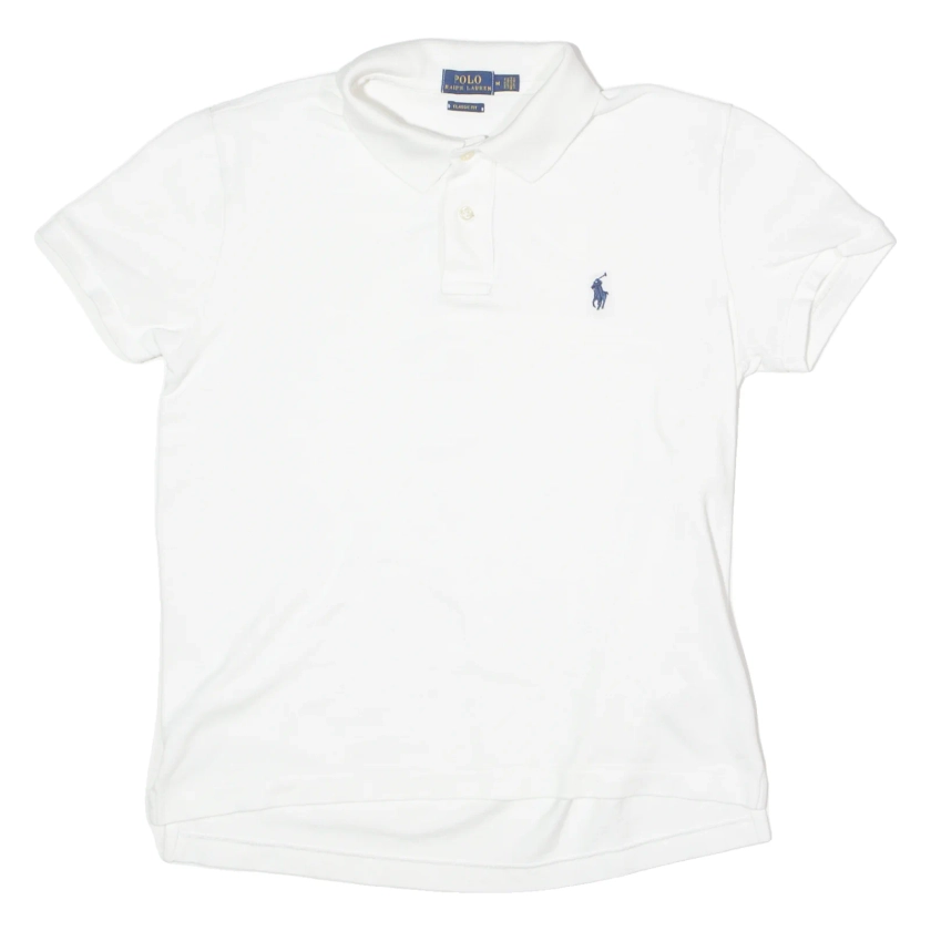 POLO RALPH LAUREN Womens Polo Shirt White M