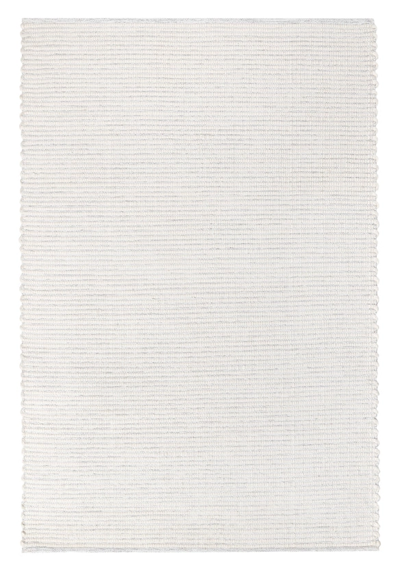 Pella Cream and Grey Textured Flatweave Rug - Miss Amara (AU)