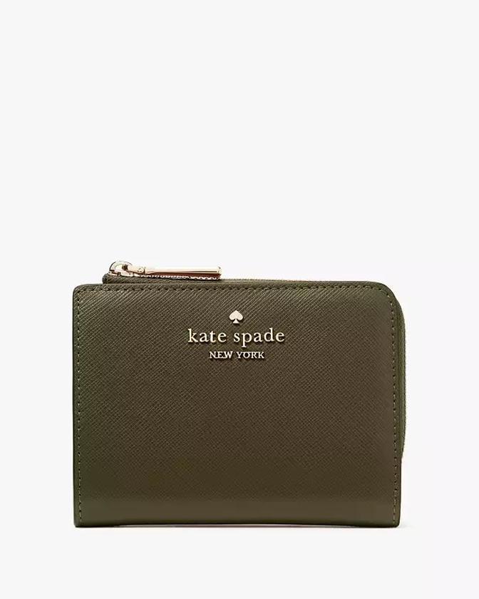 Madison Small L Zip Wallet | Kate Spade Outlet