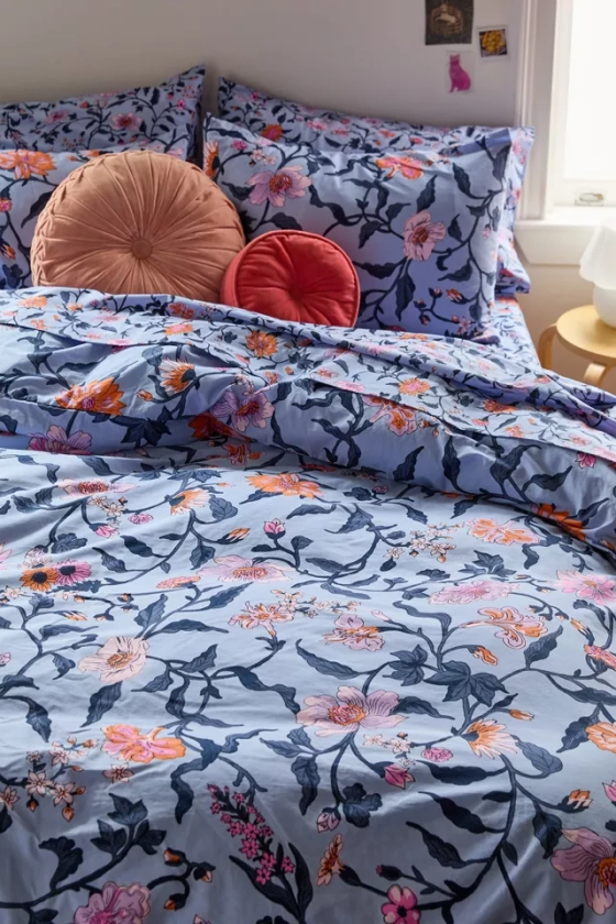 Ella Vine Floral Duvet Set