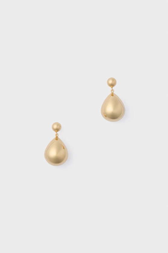 Gold The Julie Earrings | Lie Studio