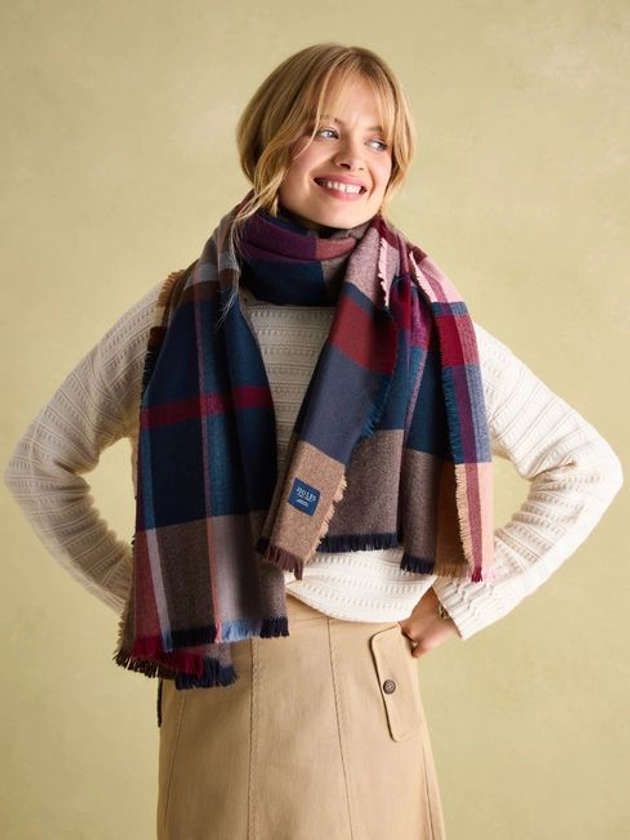 Bracewell Checked Blanket Scarf