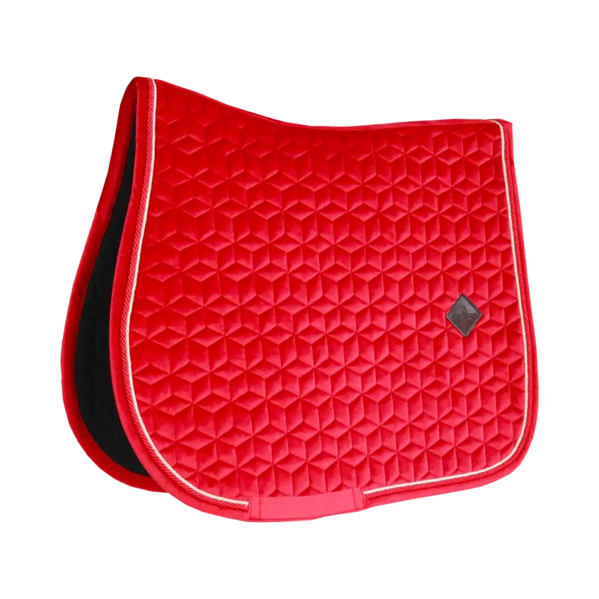 Saddle Pad velvet jumping red | Red | PONY | 42579-13-P | Kentucky