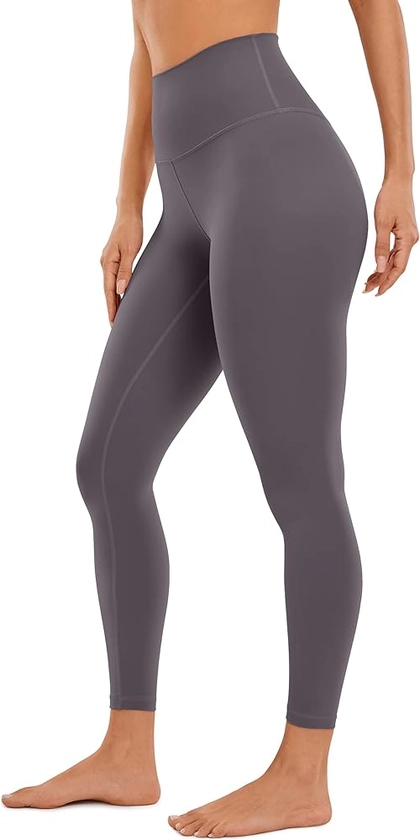 Amazon.com: CRZ YOGA Butterluxe High Waisted Lounge Legging 25" - Workout Leggings for Women Buttery Soft Yoga Pants Tornado Grey X-Large : Clothing, Shoes & Jewelry