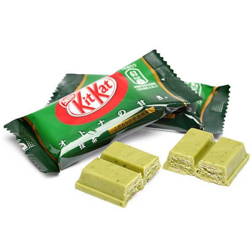 Nestle Kit Kat Snack Size Packs - Green Tea: 12-Piece Bag