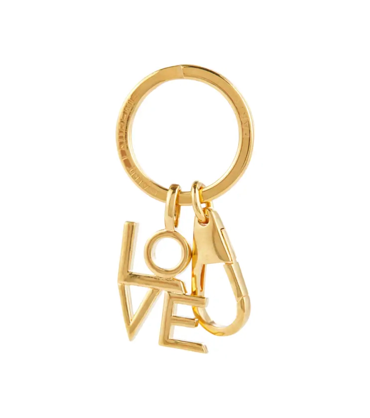 SAINT LAURENT Love key chain