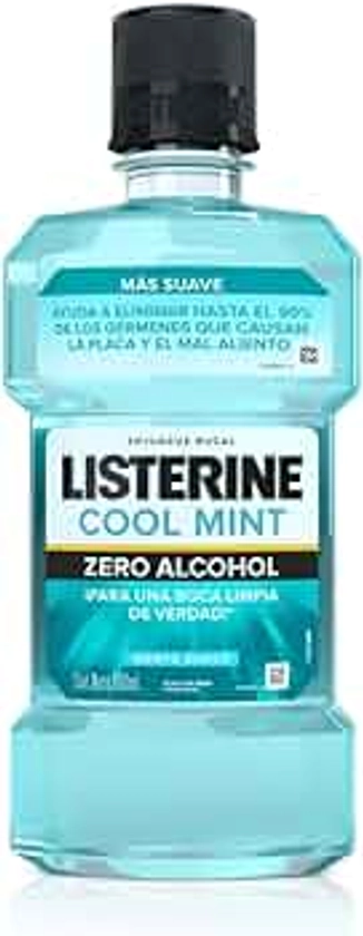 Enjuague Bucal Listerine Cool Mint Zero Alcohol 500 ml