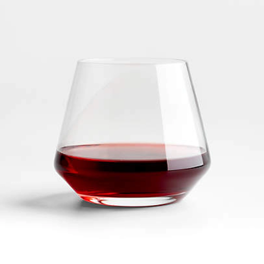 Schott Zwiesel Pure Tour Stemless Pinot Noir Glass 24-Oz. + Reviews | Crate & Barrel
