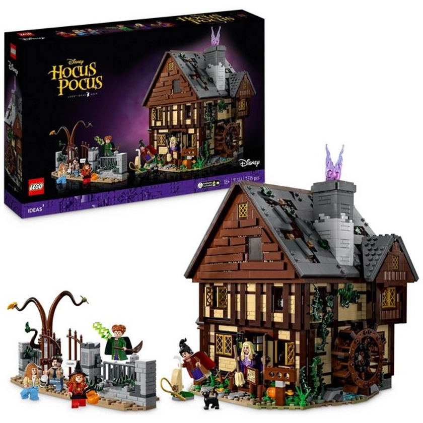Buy LEGO Ideas Disney Hocus Pocus: The Sanderson Cottage 21341 | LEGO | Argos