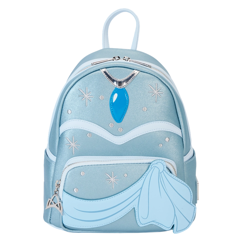 Buy The Princess and the Frog Tiana Blue Gown Glitter Cosplay Mini Backpack at Loungefly.