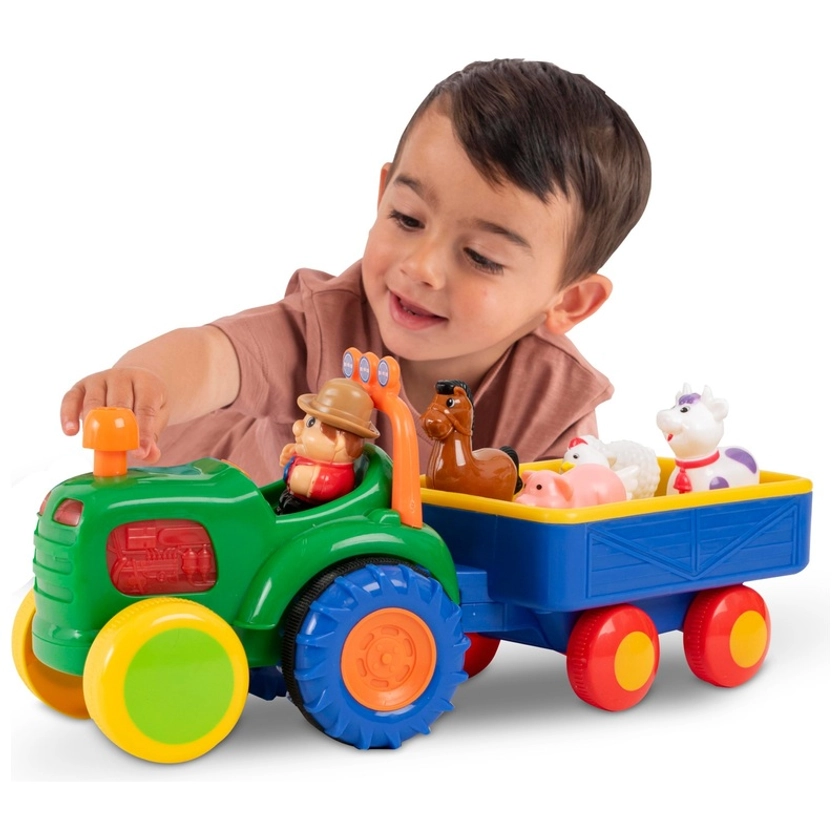 Big Steps - Tracteur et Remorque Old MacDonald | Smyths Toys France