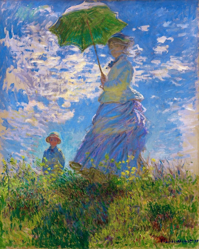 Peinture par numéros - La Promenade - Monet – Figured'Art