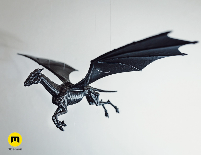 Thestral Flying Mobile – Harry Potter – 3Demon - 3D print models download