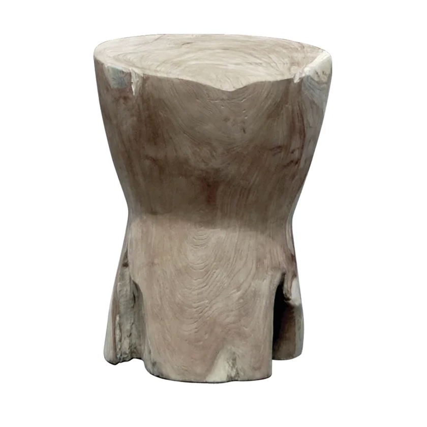 Gouldin Solid Wood Accent Stool