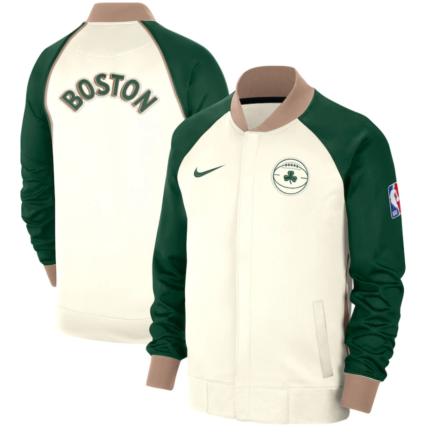 Boston Celtics Nike City Edition Thermaflex Jacket - Mens