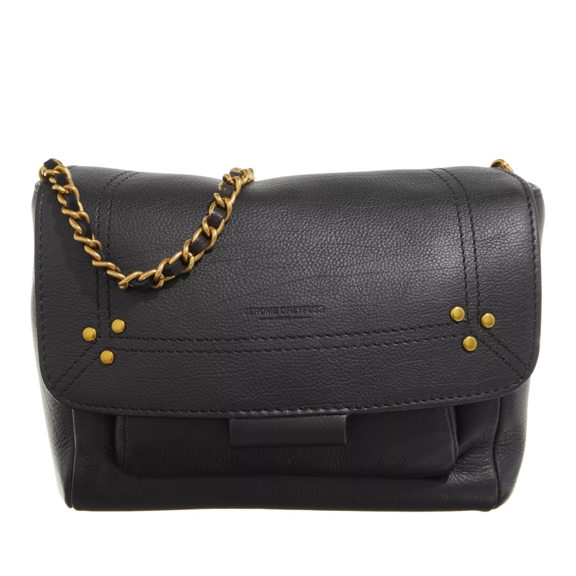 Jerome Dreyfuss Lulu S Noir Brass | Sac à bandoulière