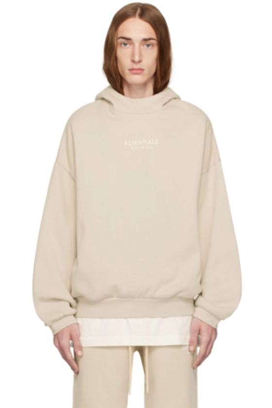 Fear of God ESSENTIALS - Taupe Bonded Hoodie